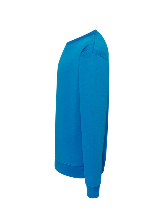 FELPA GIROCOLLO CELESTE