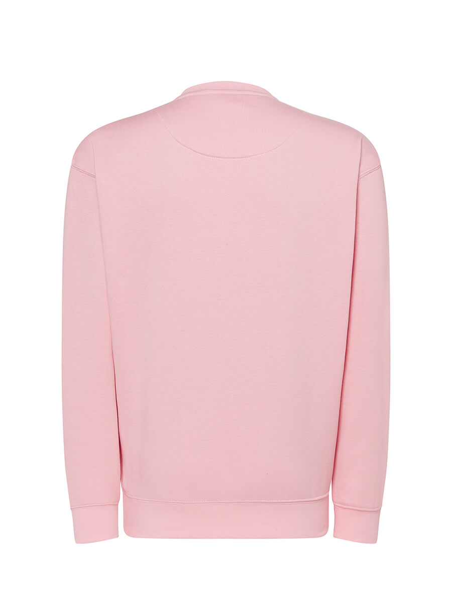 FELPA GIROCOLLO ROSA