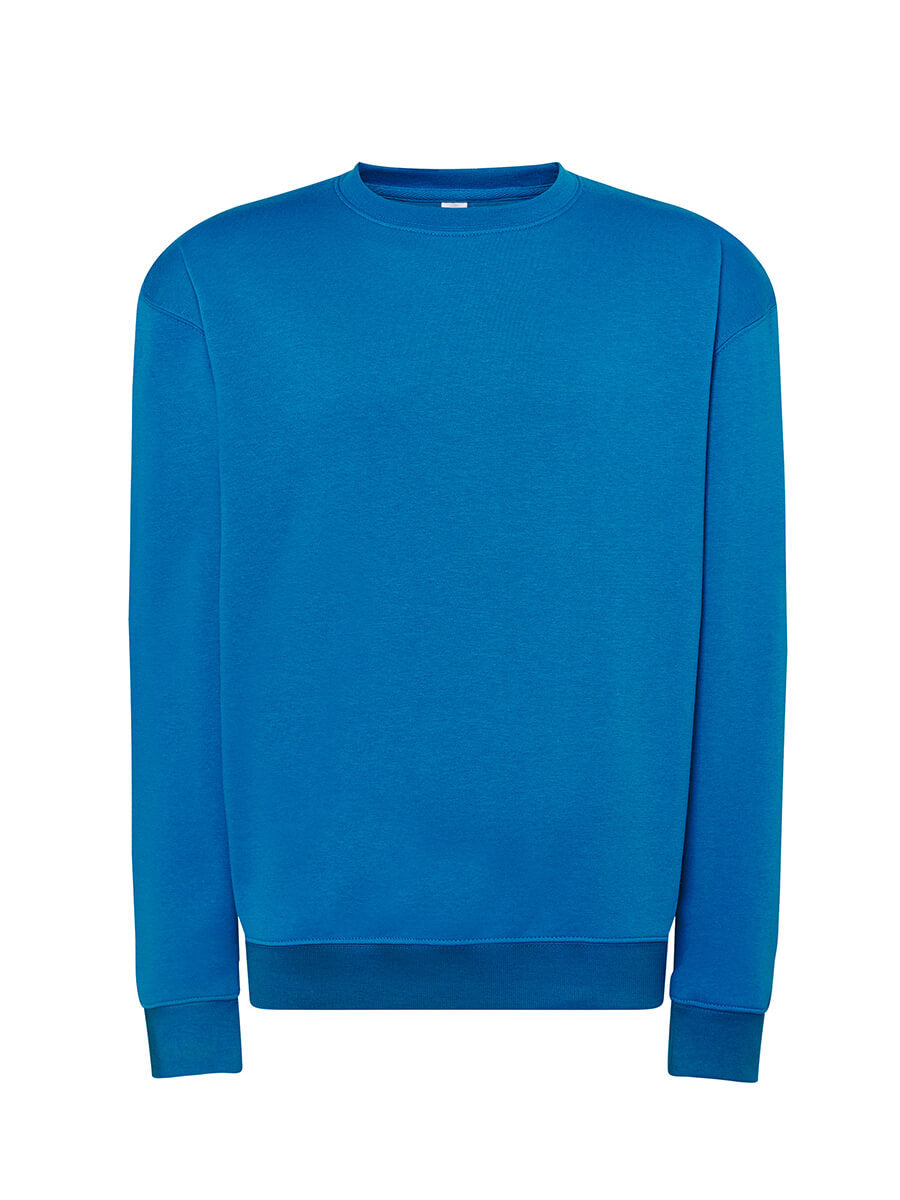 FELPA GIROCOLLO CELESTE