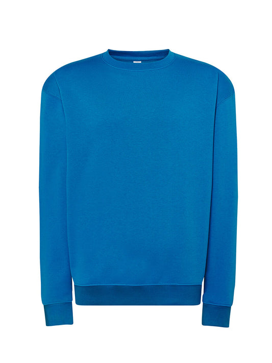 FELPA GIROCOLLO CELESTE