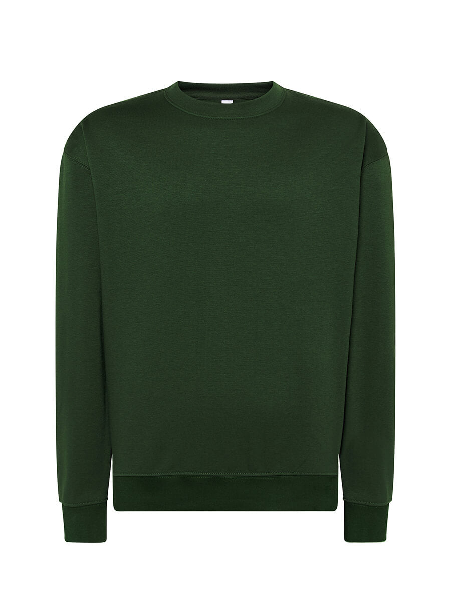 FELPA GIROCOLLO VERDE