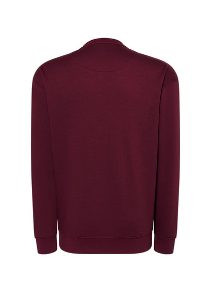 FELPA GIROCOLLO BURGUNDY