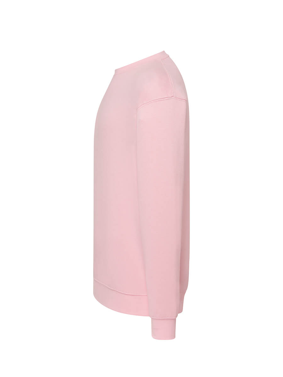 FELPA GIROCOLLO ROSA