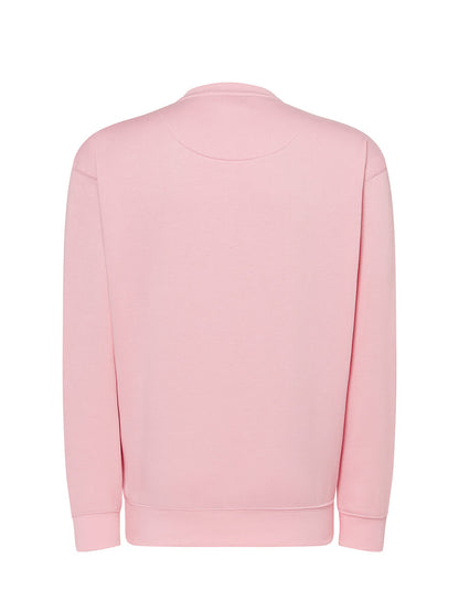 FELPA GIROCOLLO ROSA