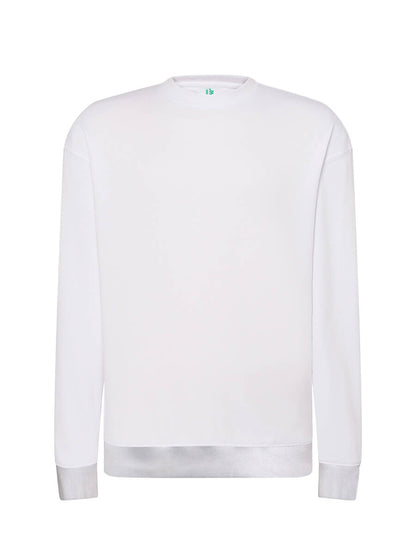 FELPA GIROCOLLO BIANCA