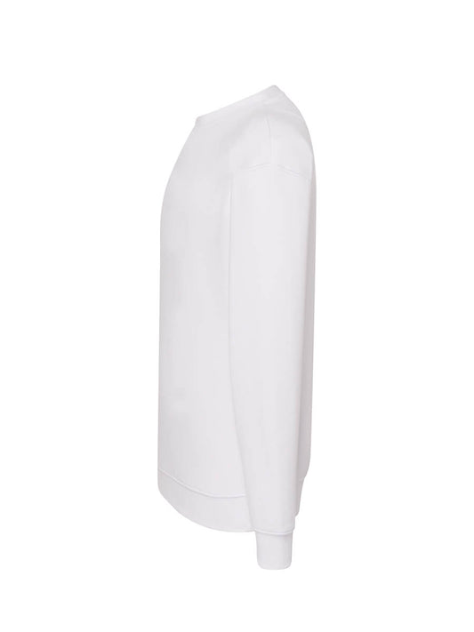 FELPA GIROCOLLO BIANCA