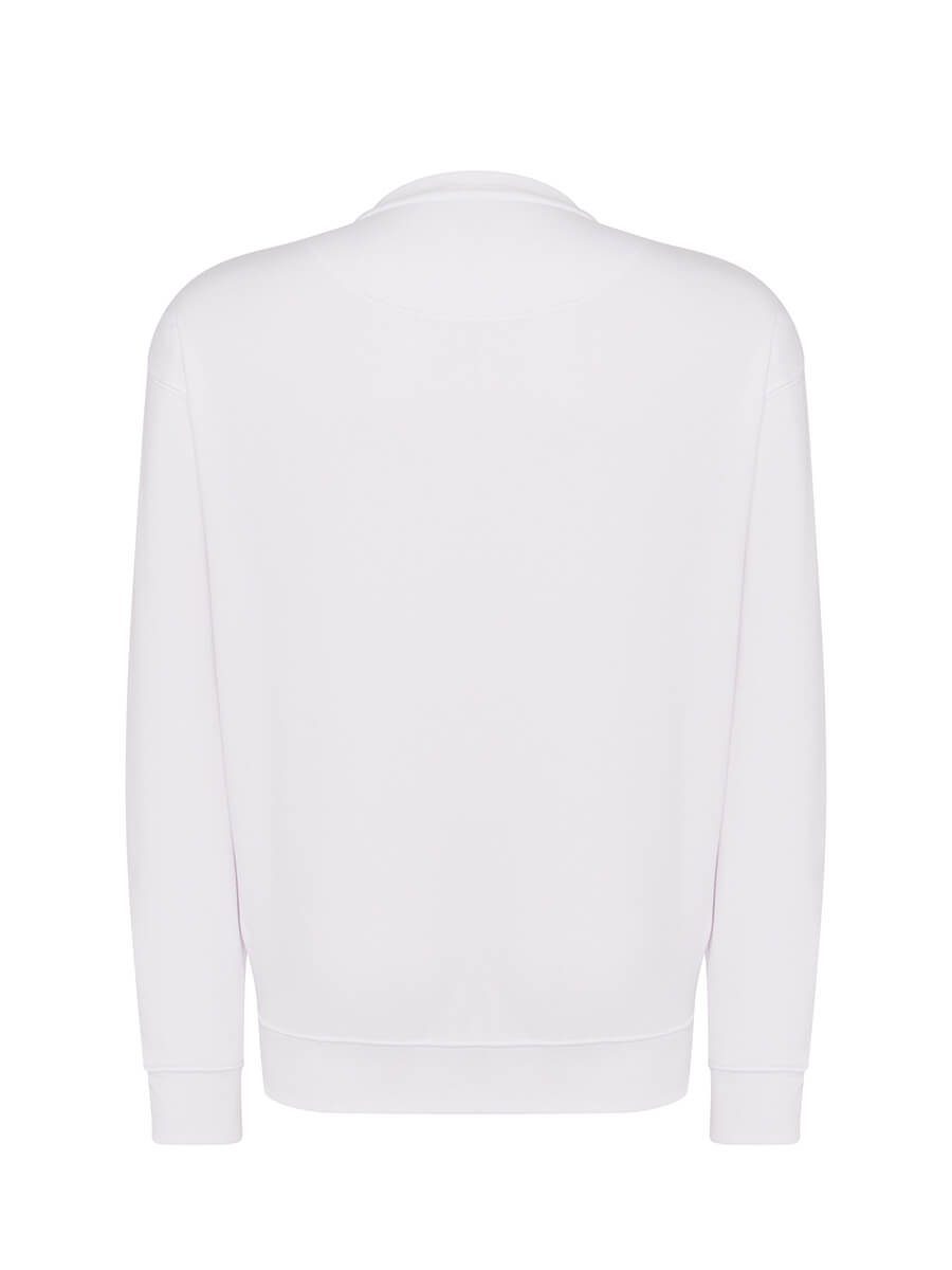 FELPA GIROCOLLO BIANCA